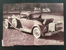 1931 Chrysler Imperial LeBaron Sports Roadster Magazine Ad Car Life May 1961
