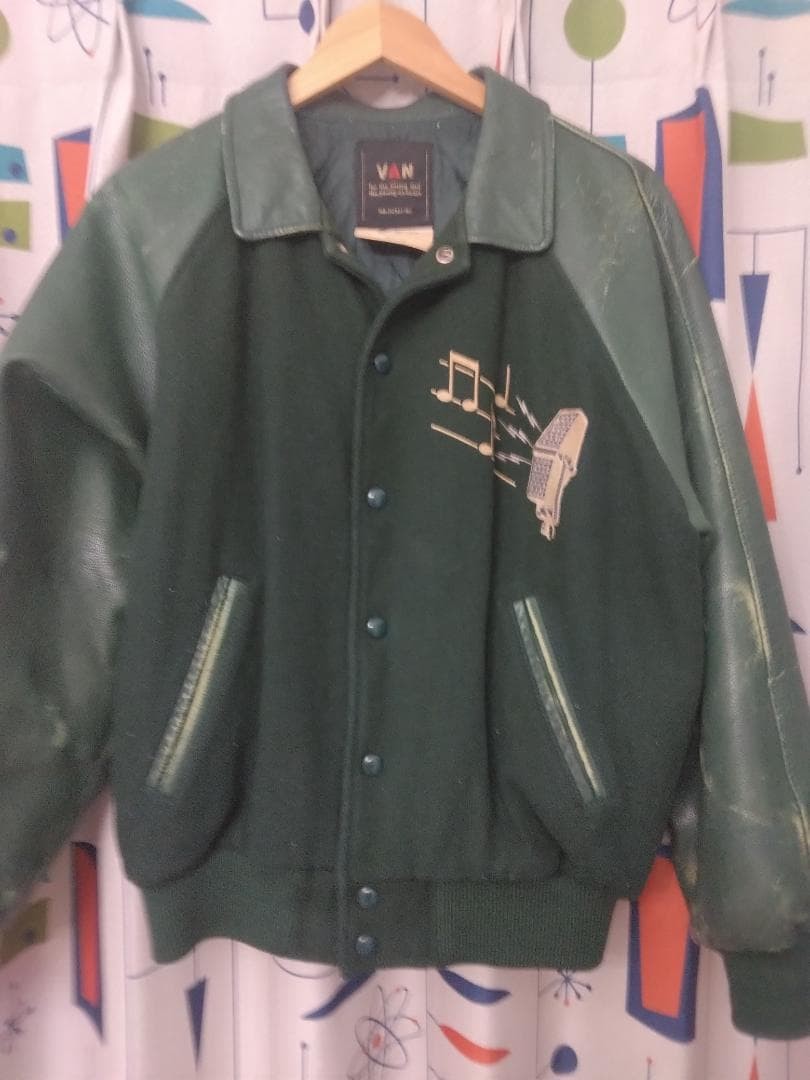 80's VAN Stadium Jumper Big One Fifties Rockabilly