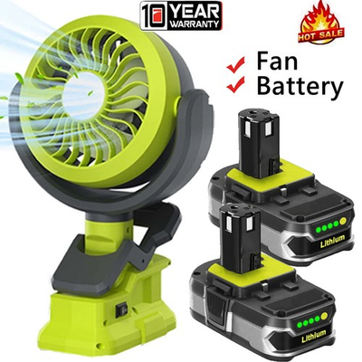 #ad For RYOBI P108 18V One Plus High Capacity P102 P103 P105 Battery Fan $36.99