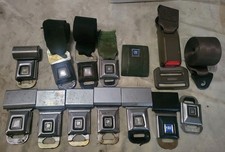 Vintage Gm Seatbelt Buckle Lot Chevy Pontiac Restoration Mixed