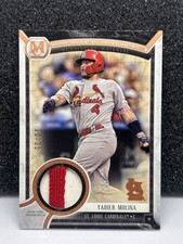 2018 Museum Collection Meaningful Material Relics /35 Yadier Molina