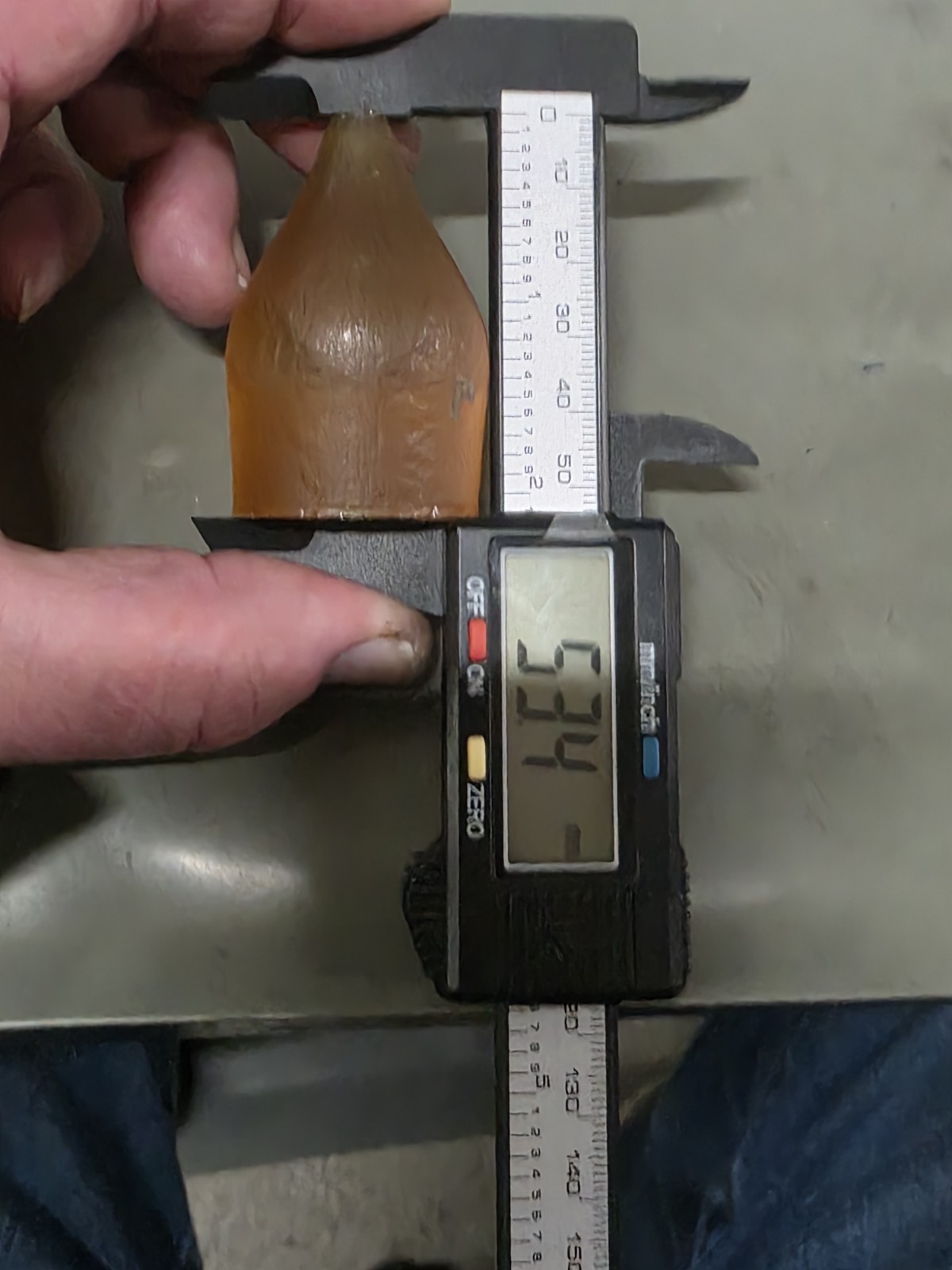 Lab Made Czochrlski Pulled Yellow Yttrium Aluminum Garnet  146+ Gram Facet Rough