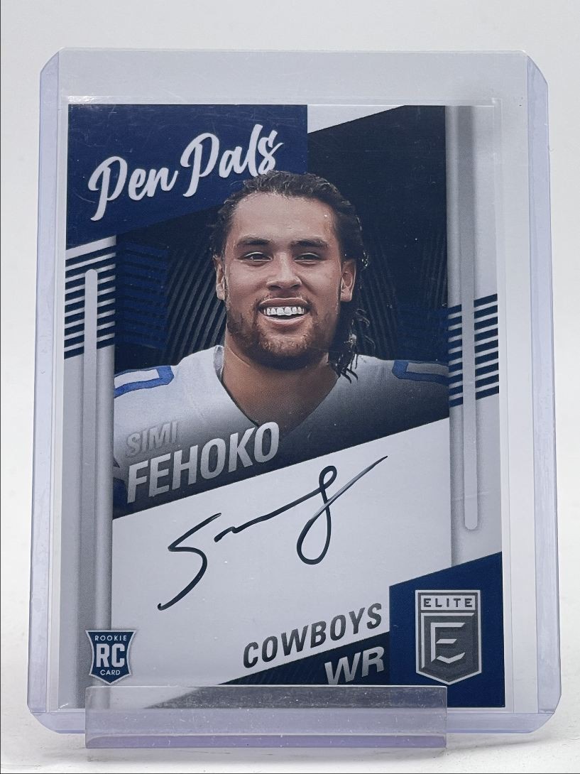 Simi Fehoko Panini Donruss Elite Pen Pals #PPSFE Base