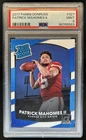 2017 Panini Donruss Patrick Mahomes II RC Rated #327 Chiefs PSA 9 Rookie