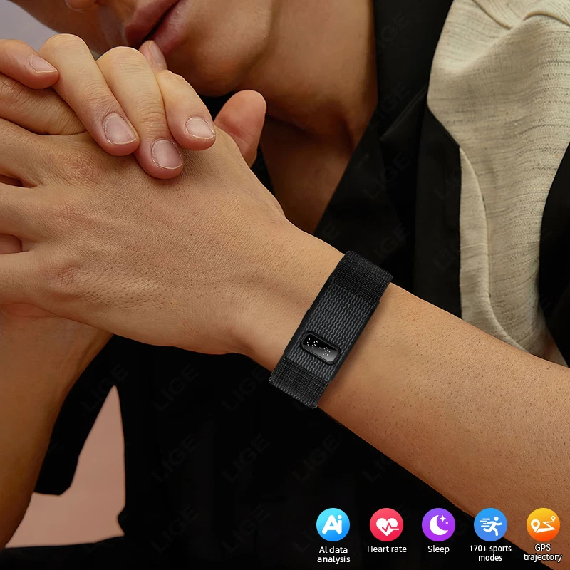 Bluetooth Smartwatch Herren mit Fitness Tracker Herzfrequenz Pulsuhr Armbanduhr