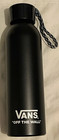 Vans Off The Wall Logo Black 34 fl oz Reusable Plastic Water Bottle Screw-On Lid — photo 1