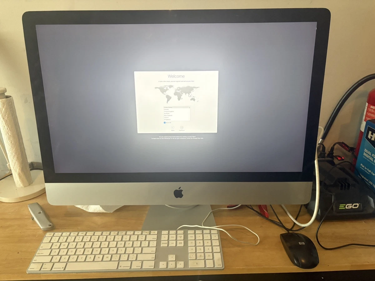 Apple iMac Mac OS X 10.11, El Capitan 2015 Apple Desktops & All-In