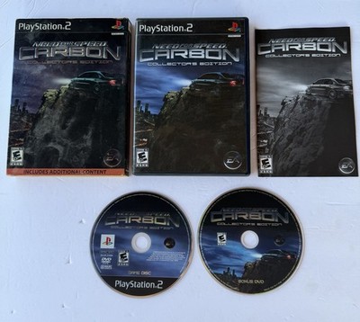 Need for Speed Carbon Collector's Edition Playstation 2 PS2 CIB 2 Disc W Slipcov