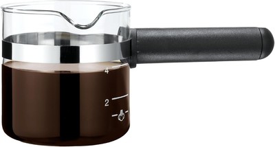 Cafe Brew Collection Premium 4-Cup Universal Glass Espresso Carafe Clear 