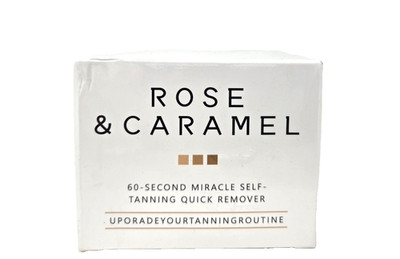 ROSE & CARAMEL 60 Second Self Tanner Remover, 4.02 oz