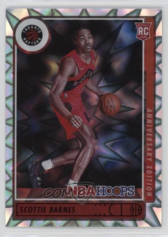 2021-22 Panini NBA Hoops Rookies Anniversary Edition Scottie Barnes #227 7sd