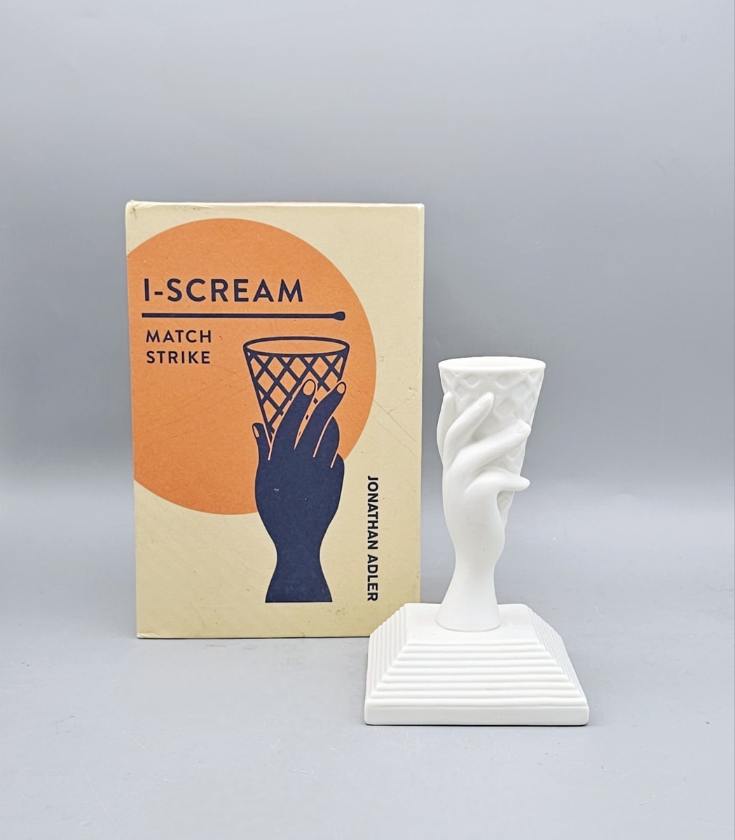 その他 I-Scream Match Strike Jonathan Adler I-Scream Match Strike White / Mini Vase - NIB | eBay