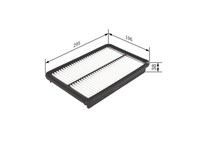NEU - Bosch F026400446 Luftfilter FüR Hyundai KIA
