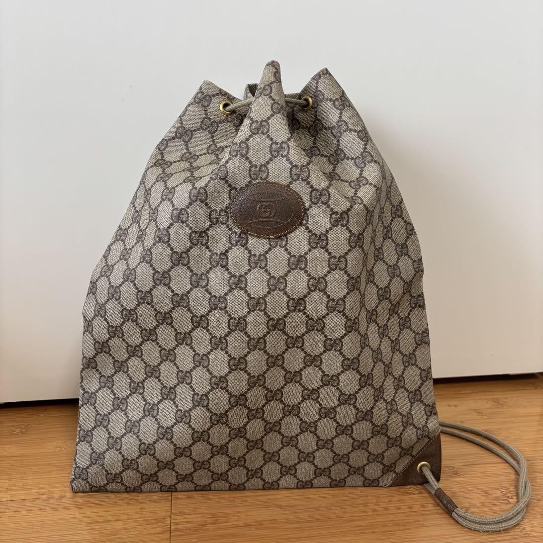 Gucci GG Monogram Shoulder Bag Vintage Pouch