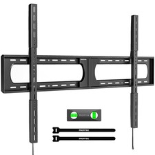 Heavy Duty XXL Fixed TV Wall Mount for 37  140" Flat  Curved TVs up to 300 lb...