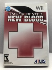 Trauma Center: New Blood (Nintendo Wii, 2007) Complete w/ Manual - Tested