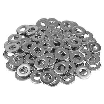 #ad 100 PCS 1 4 inch Stainless Steel Flat Washer 5 8 in OD 18 8 304 for Bolts $18.20