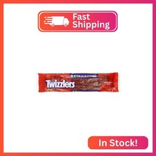 TWIZZLERS Extra Long Twists, Strawberry Flavored Licorice Candy, 25-Ounce Packag
