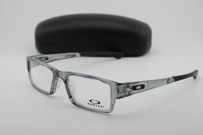 NEW OAKLEY OX8046-0351 AIRDROP BLACK GREY SHADOW AUTHENTIC EYEGLASSES 51-18