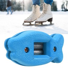 Blue Portable Ice Skates Blade Sharpener Easy Grinding Tool For Hockey Skates