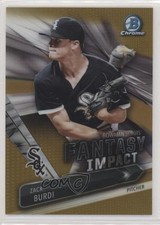 2016 Bowman Draft Scouts Fantasy Impact Gold Refractor 28/50 Zack Burdi nd3