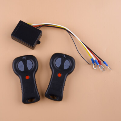 12V 12 Volt Wireless Winch Remote Control Twin Switch Handset Easy To Install B3