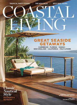 COASTAL LIVING SEASIDE GETAWAYS 2021 ISSUE southern country travel leisure - NEW