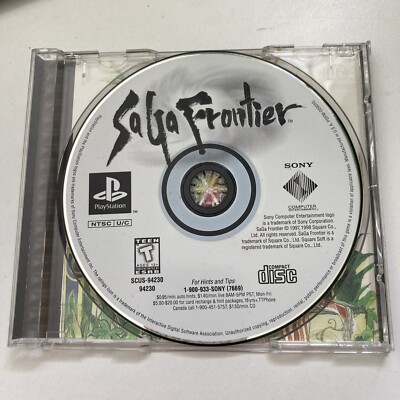 Saga Frontier 2 PS1 PlayStation 1 - No Manual *Tested/Working* SquareSoft