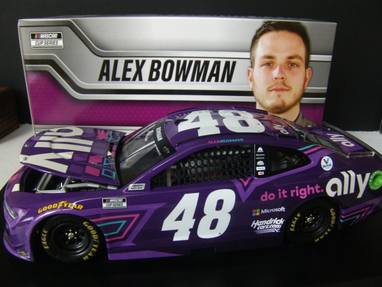 Alex Bowman 2021 #48 Ally Hendrick Camaro ZL1 NASCAR 1/24 CUP