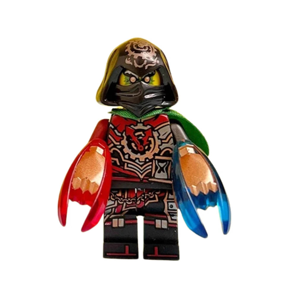 MOC LEGO Ninjago Time Twins (Krux / Acronix) Custom Minifigure Read Description - Image 2 of 4