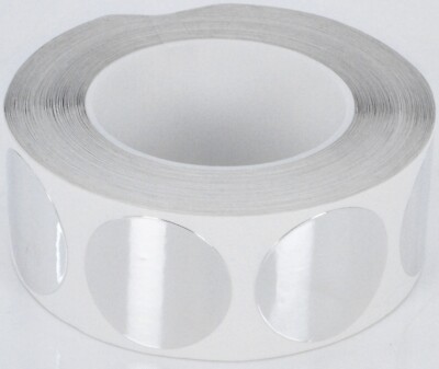 BG Aluminium selbstklebendes Folienband kreisförmig rund vorgeschnittene Scheiben 45mm Durchmesser