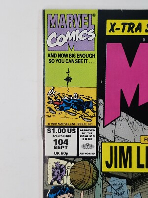 Marvel Age 104 Marvel Comics Jim Lee cover art X-Men preview