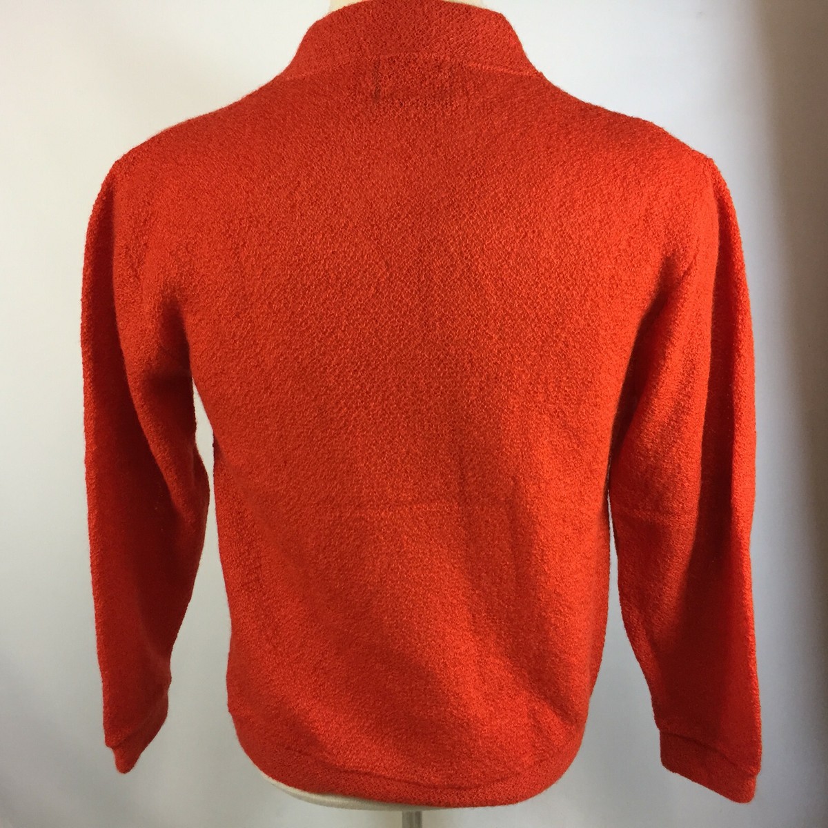 トップス 60's Richman Mohair Cardigan Size (XL) Vintage 60s Mohair Cardigan Sweater Zip Grunge Fuzzy Men's