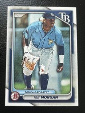 Tre’ Morgan 2024 Bowman Card #BP-126 Tampa Bay Rays