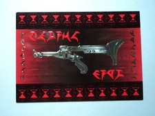 1995 STAR TREK: THE NEXT GENERATION - SEASON THREE - KLINGON EMBOSSED CARD S14