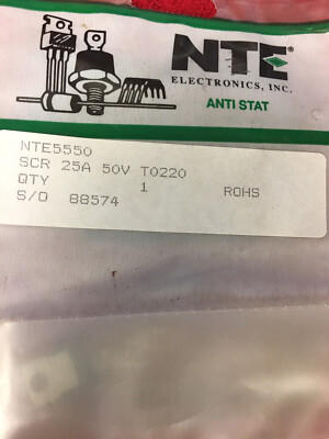 NTE5550	 SCR 50V 25A TO220-