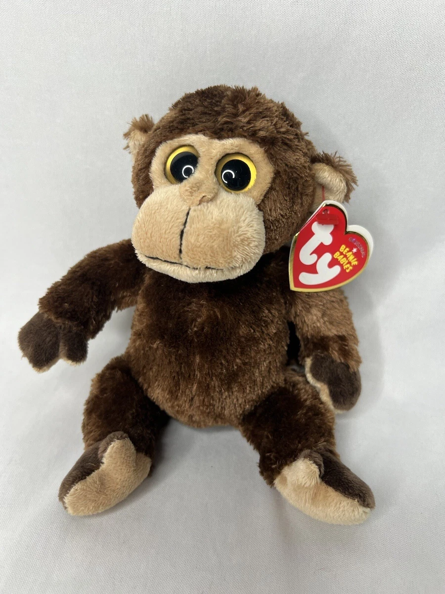 Ty monkey stuffed animal deals