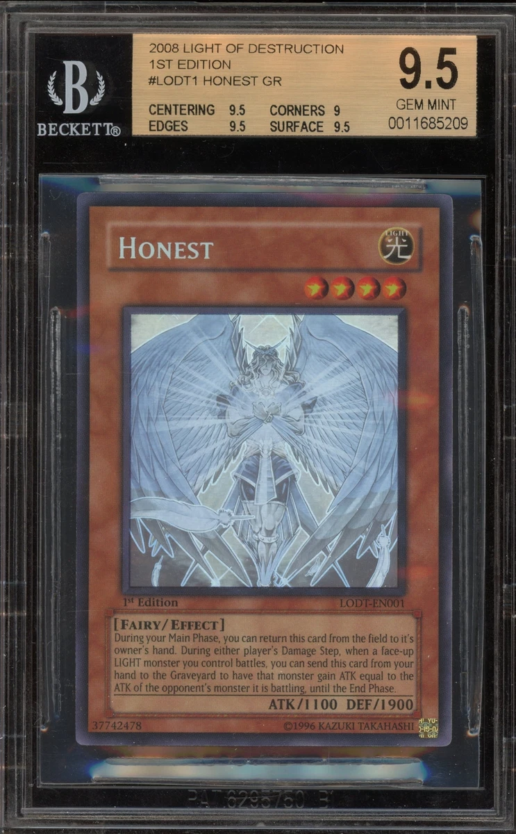 Yu-Gi-Oh! TCG Honest Ghost Rare Individual Collectible Card Game