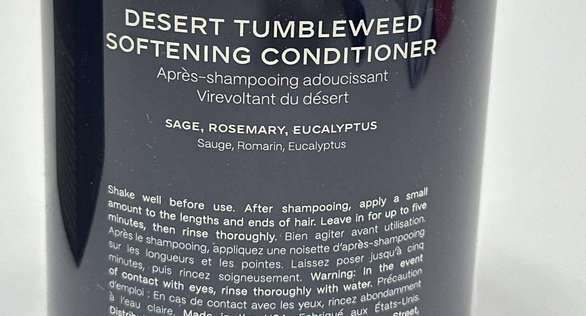 TwentyNine Palms Desert Tumbleweed Softening Conditioner 