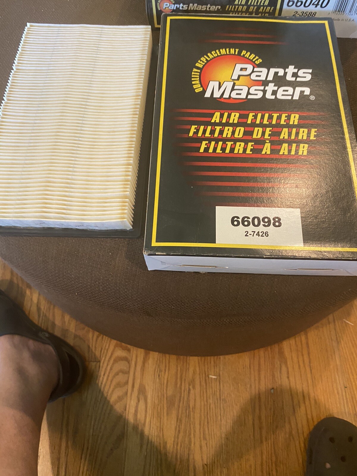 Parts Master Air Filter 66098 eBay