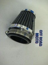 TRIUMPH T20 CUB 3TA 5TA TWIN  PRE65 AIR FILTER 48mm . TRIALS & ROAD. NEW