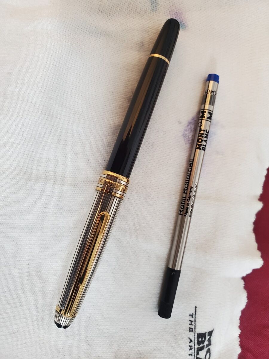 Montblanc Meisterstuck Sterling Silver Rollerball Pen | eBay Montblanc Meisterstuck Sterling Silver Rollerball Pen | eBay