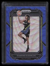 2023 Panini Prizm WNBA #119 Diamond DeShields Blue Wave