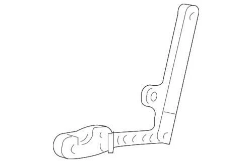 Traba de ajuste de asiento lado conductor para Ford F-150 2004-2005 (N/P 5L3Z-1662649-AA)