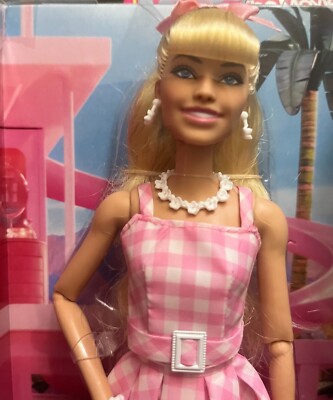 2023 NEW/NRFB Barbie The Movie - Barbie in Pink Gingham Dress Doll