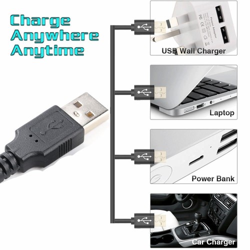Cavo di ricarica caricatore alimentazione USB per stampante Polaroid fotocamera tascabile come nuovo - Foto 6 di 6