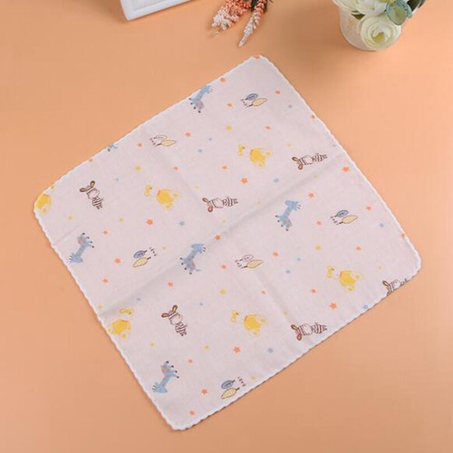 20Pcs Baby Newborn 100% Cotton Gauze Muslin Square Bath Wash Handkerchief Soft - Picture 8 of 11