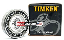 TIMKEN 6211 C3 DEEP GROOVE BALL BEARING, OPEN SEALS 55x100x21mm