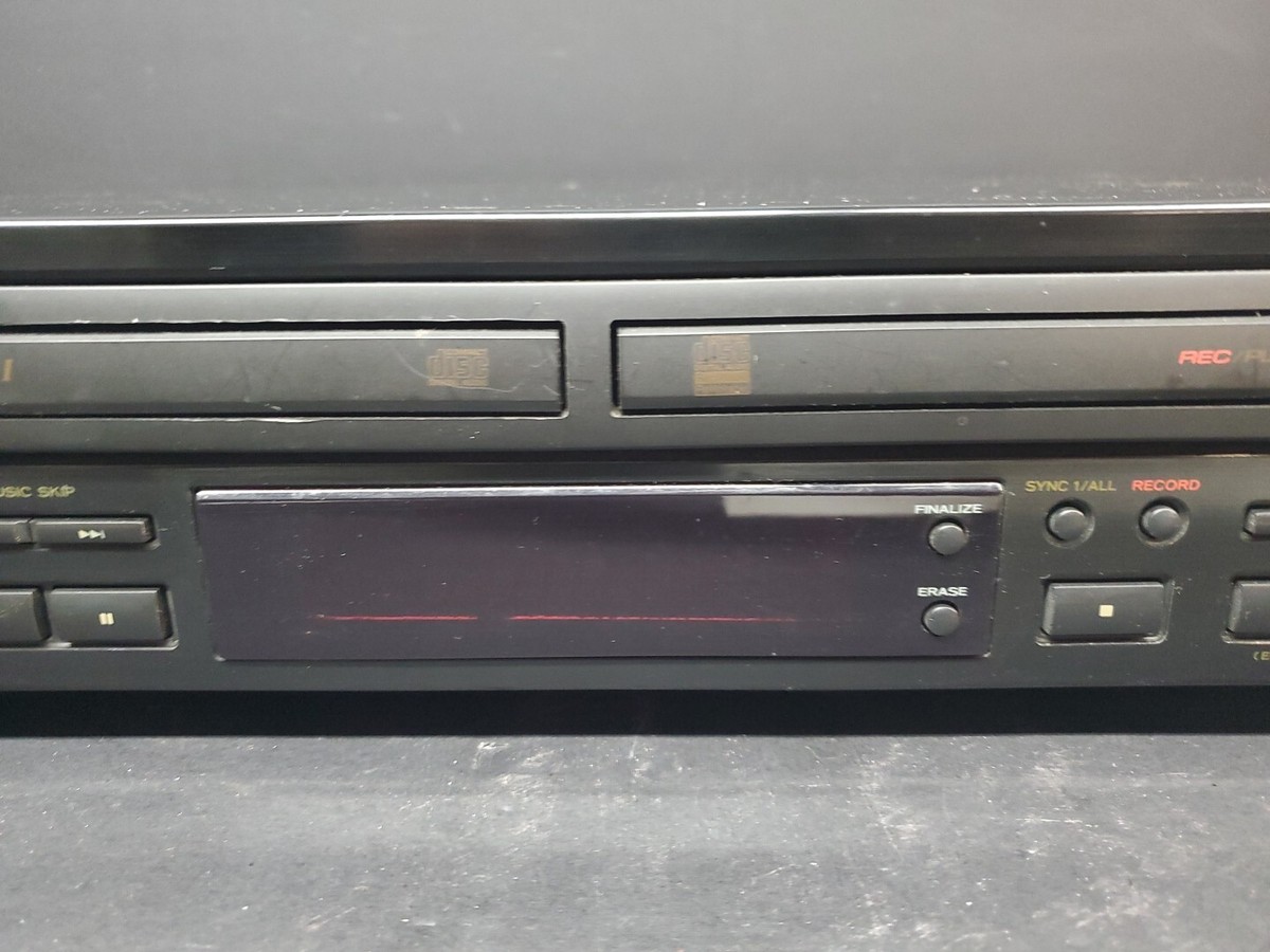 TEAC RW-D250 Double Deck CD player/Recorder Double Speed
