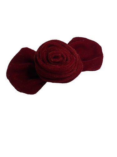 Vintage Pair Bonwit Teller Therese Ahrens Velvet Hair Bow  display picture 1